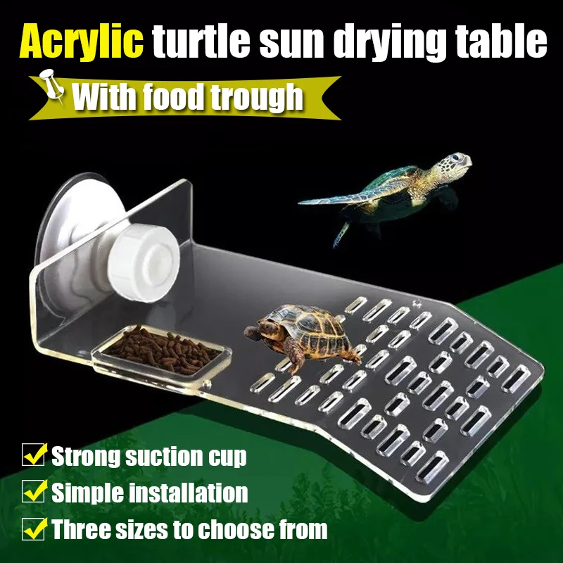 Aquarium Innovative Marine - 1PC S/M/L 크기 거북이 플랫폼 플로트