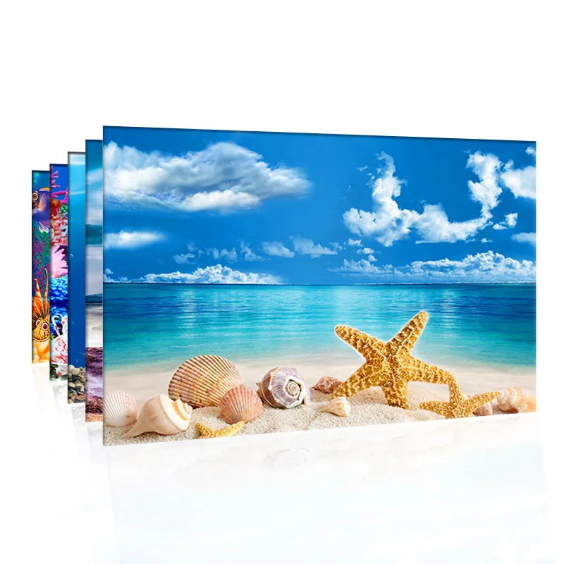 수족관을위한 배경 3d 스티커 포스터 물고기 탱크 수족 - Aquarium Innovative Marine 리뷰 및 가격