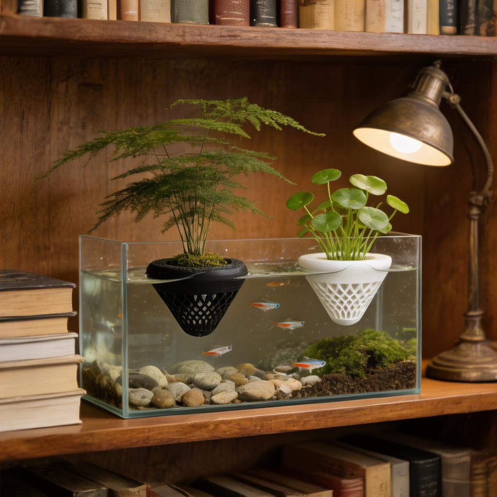 2PCS 플로팅 수족관 식물 홀더, 물고기 탱크용 걸이 - Aquarium Innovative Marine 리뷰 및 가격