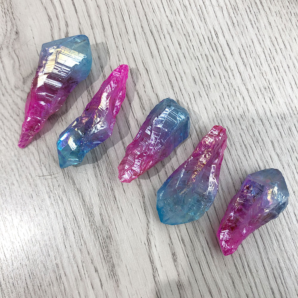 1pc 무작위 전기 도금 핑크 블루 포인트 크리스탈 석 - Aquarium Innovative Marine 리뷰 및 가격