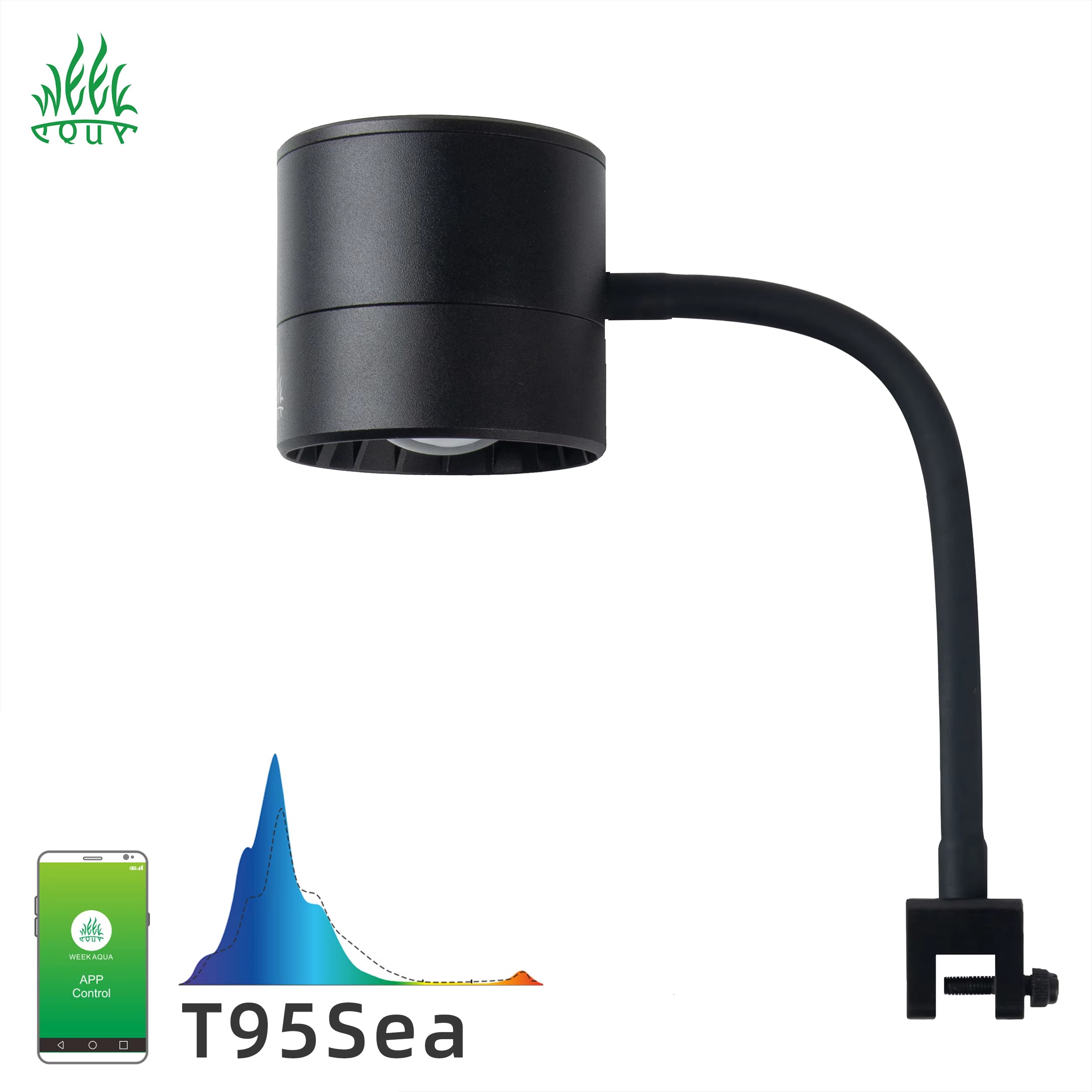 위크 아쿠아 수족관 조명 제조업체 블루 리프 라이트 L - Aqua Marine Tank 리뷰 및 가격