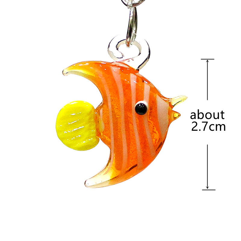 2 팩 귀여운 바다 물고기 매력 펜던트 소형 유리 생선 - Aquarium Innovative Marine 리뷰 및 가격