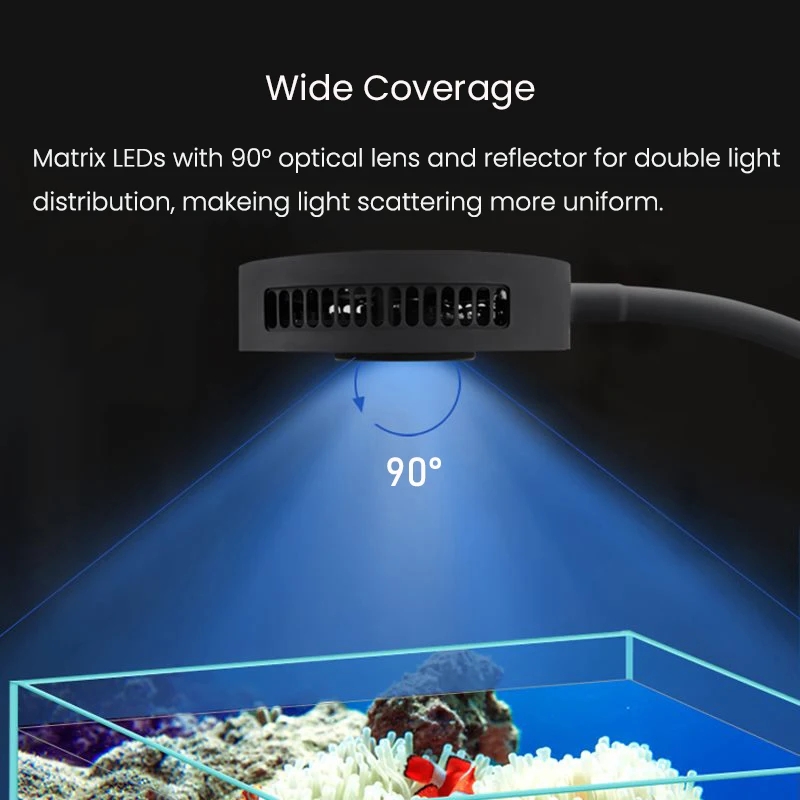 스펙트라 아쿠아 나이트 V2 36W 풀 스펙트럼 터치  - Aqua Marine Tank 리뷰 및 가격
