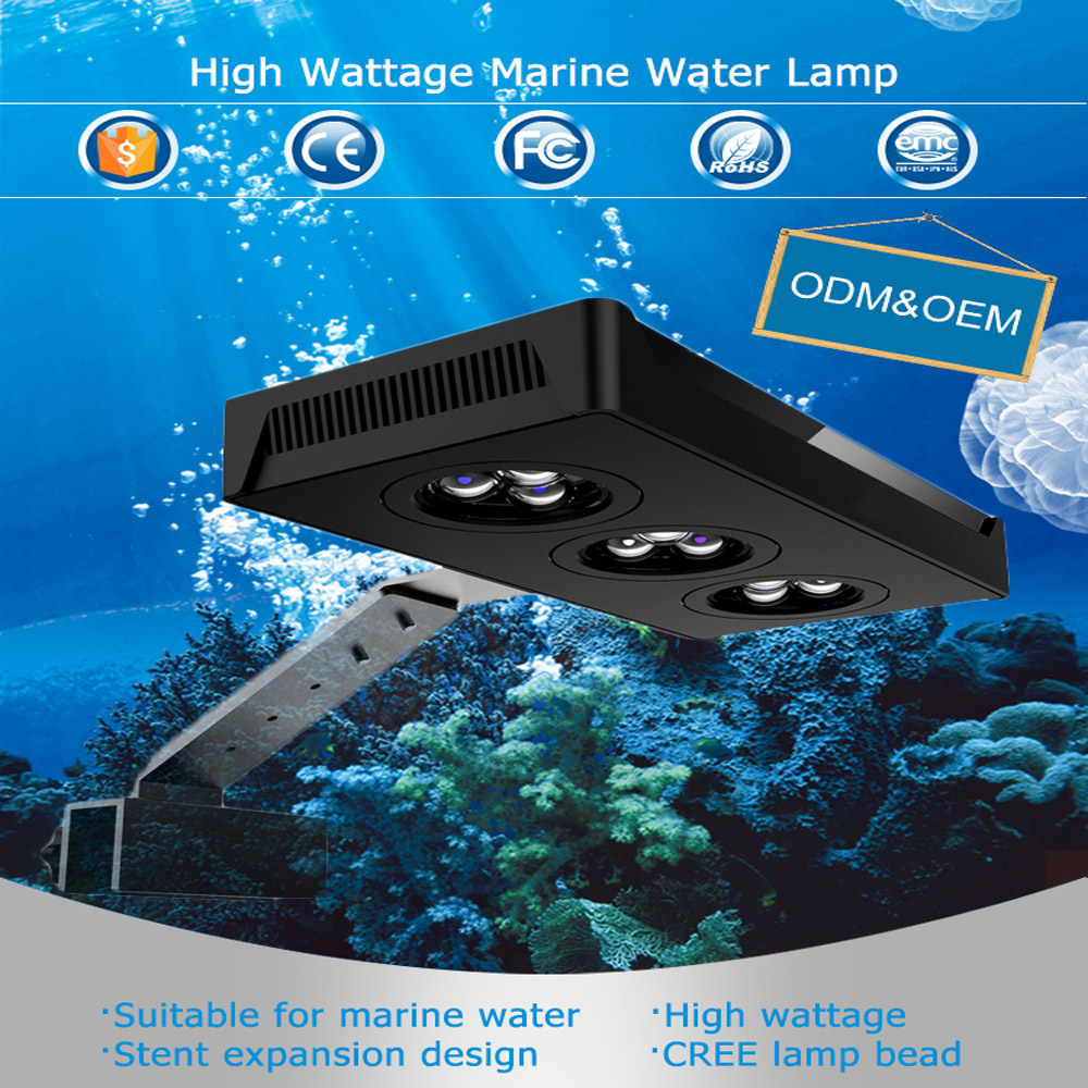 디 밍이 가능한 27 w 전체 스펙트럼 클립 온 led - Aqua Marine Tank 리뷰 및 가격