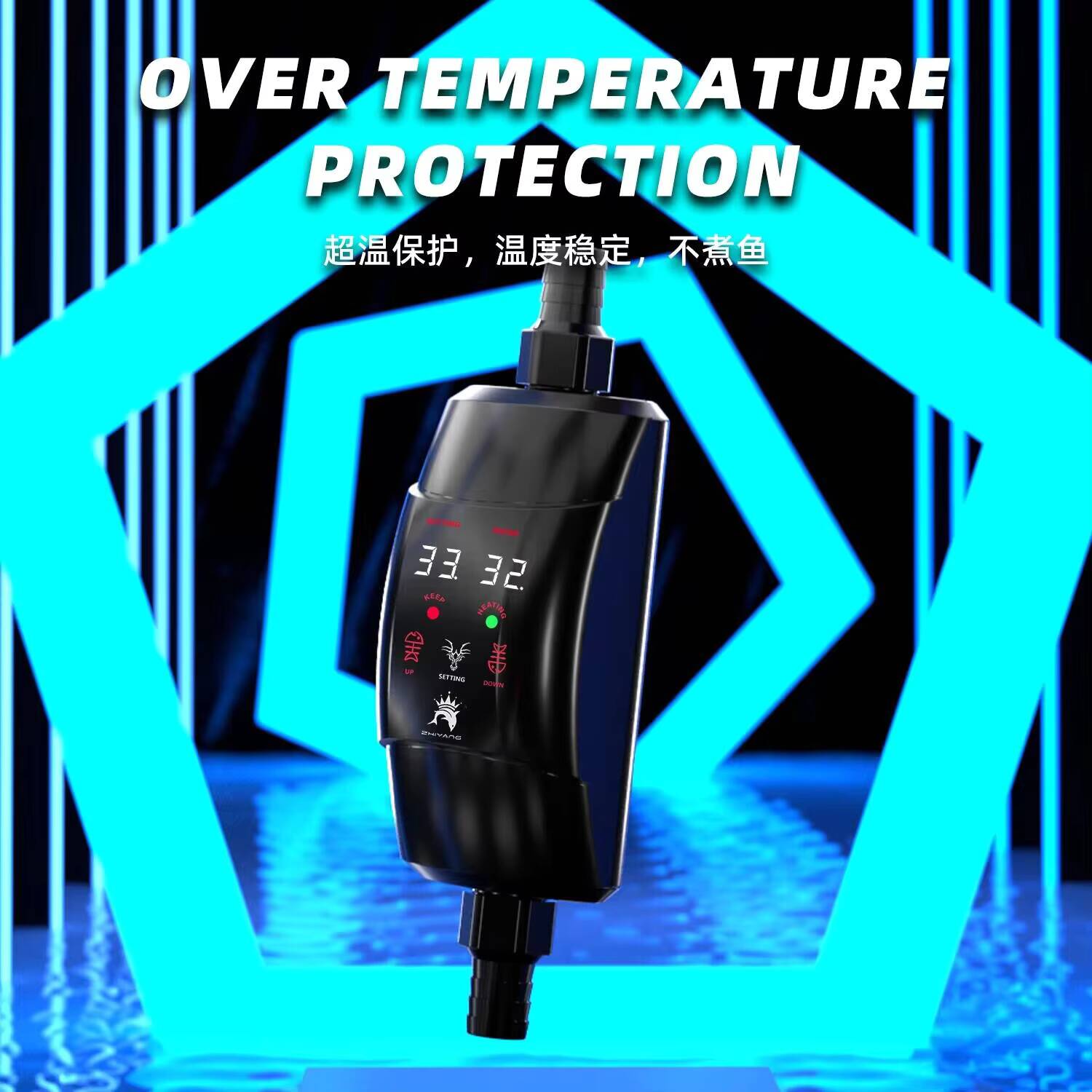 외부 가열 막대 300W -1200W 수족관 물고기 탱 - Marine Aquarium Heater 리뷰 및 가격