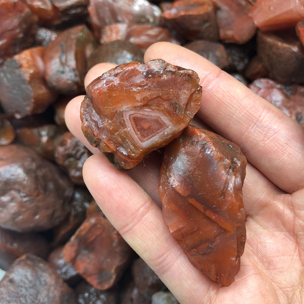 1pc 무작위 거친 원시 Carnelian 붉은 마노  - Aquarium Innovative Marine 리뷰 및 가격