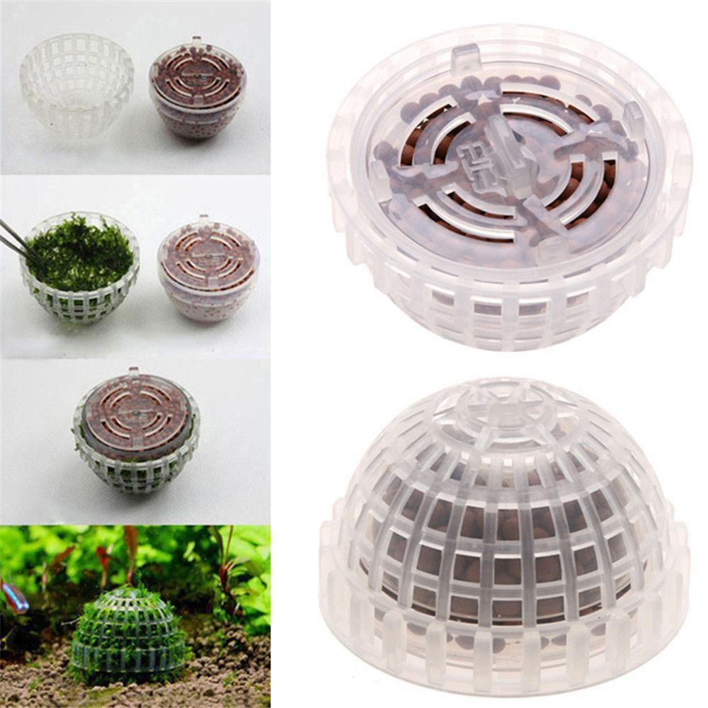 새로운 플라스틱 서스펜션 모스 돔 반원형 화이트 마리모 - Marine Aquarium For Sale 리뷰 및 가격